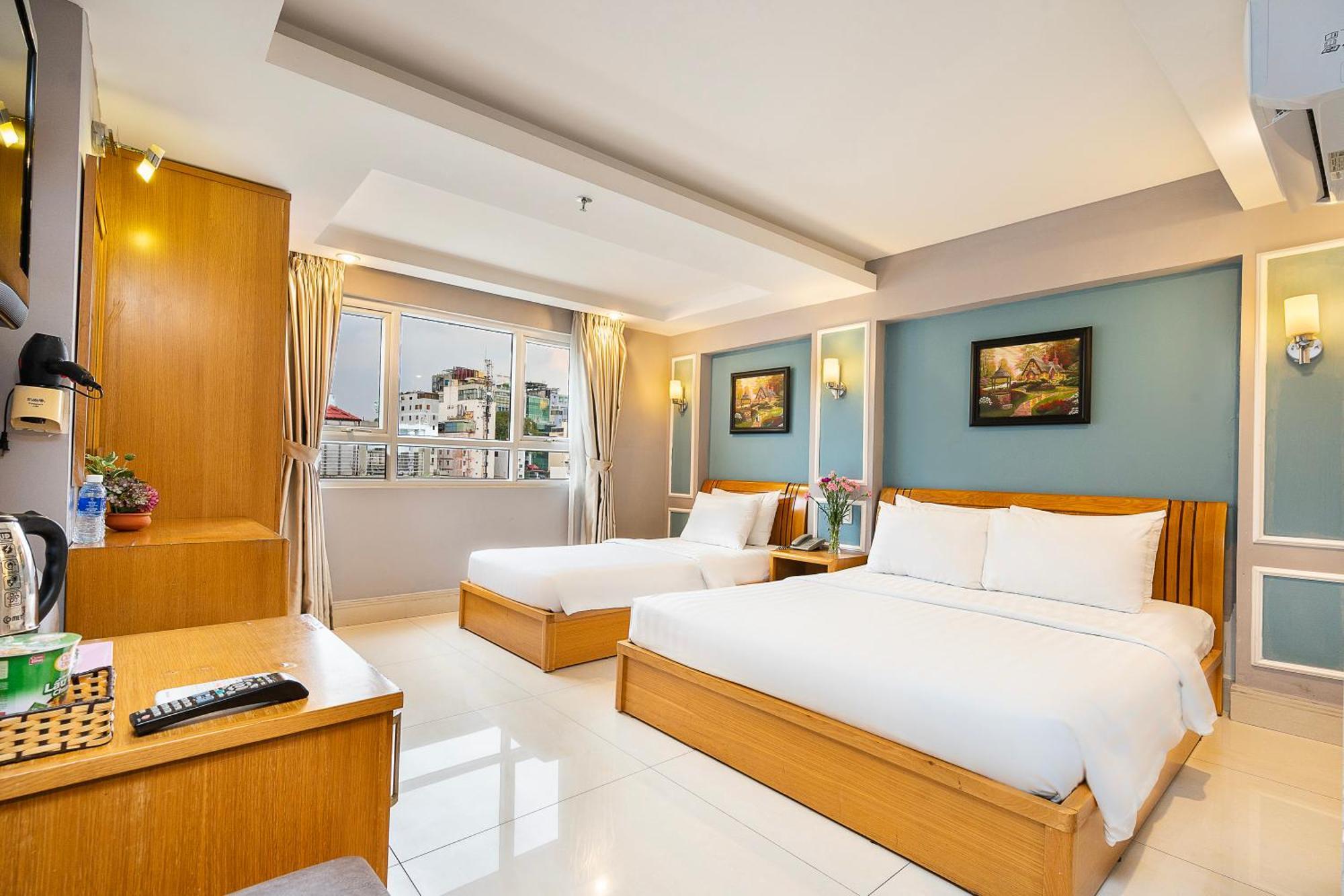 Lucky Star Hotel 146 Nguyen Trai Ho Chi Minh Zewnętrze zdjęcie