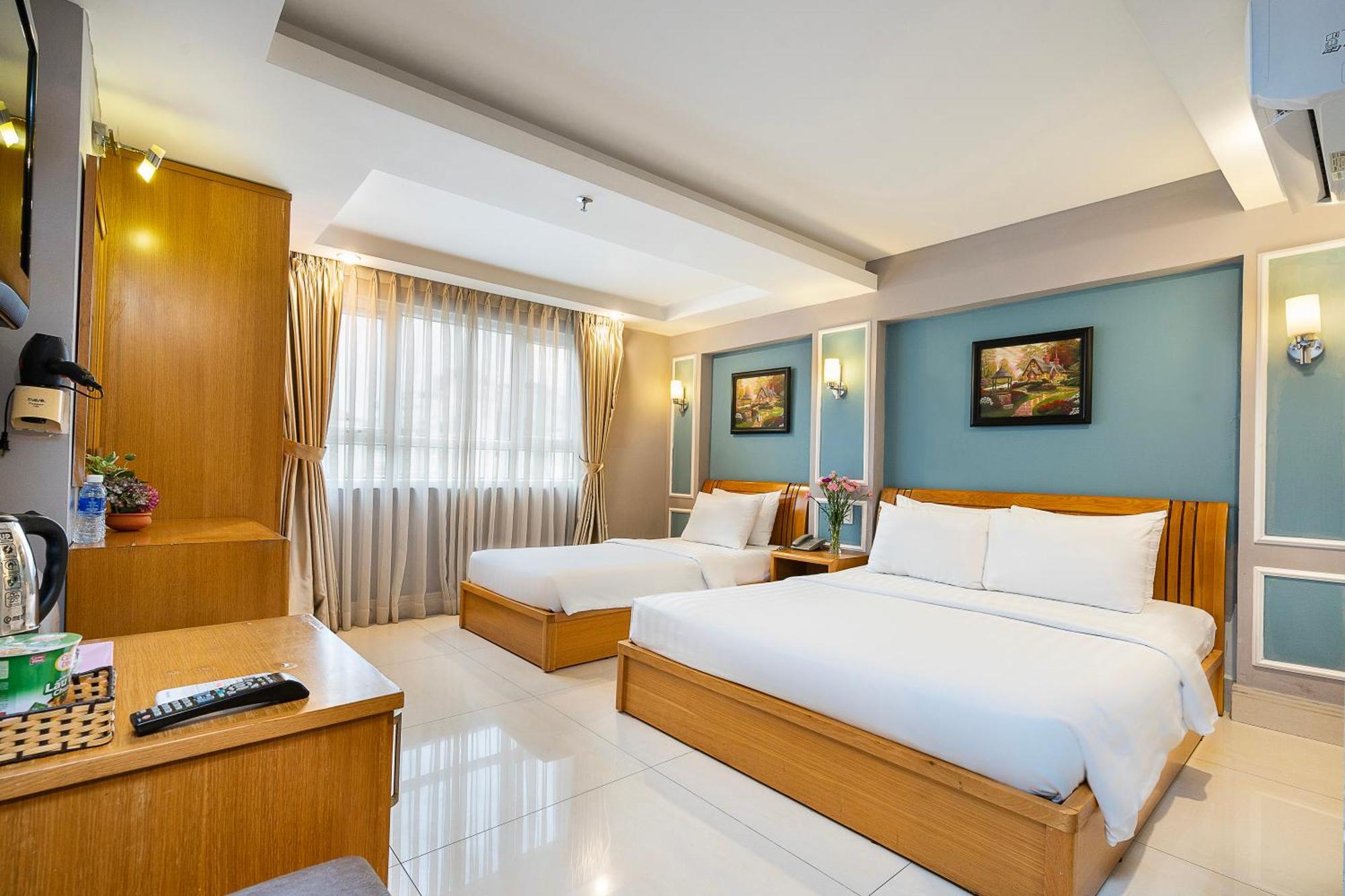 Lucky Star Hotel 146 Nguyen Trai Ho Chi Minh Zewnętrze zdjęcie