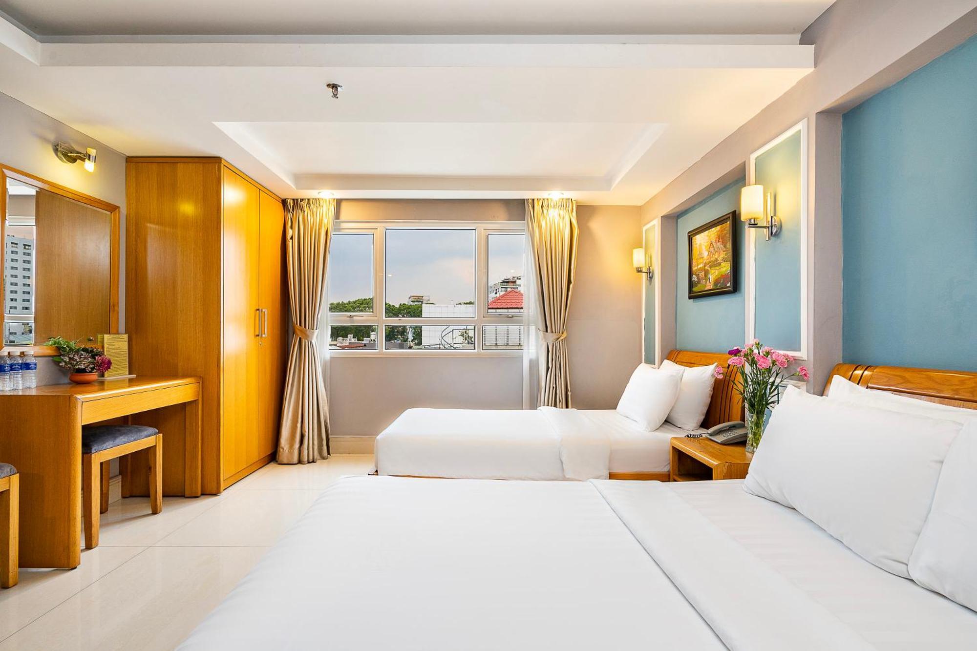 Lucky Star Hotel 146 Nguyen Trai Ho Chi Minh Zewnętrze zdjęcie